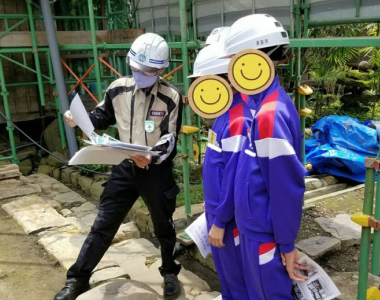 職業体験の受け入れ