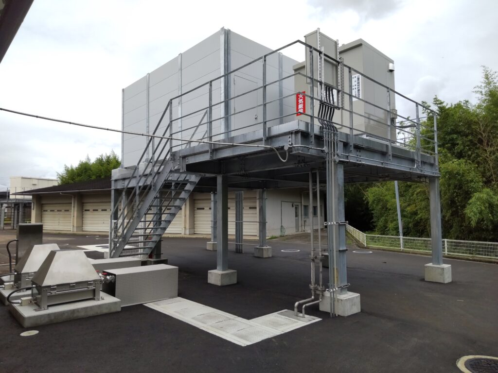 高鍋保健所非常用発電設備他架台建設工事